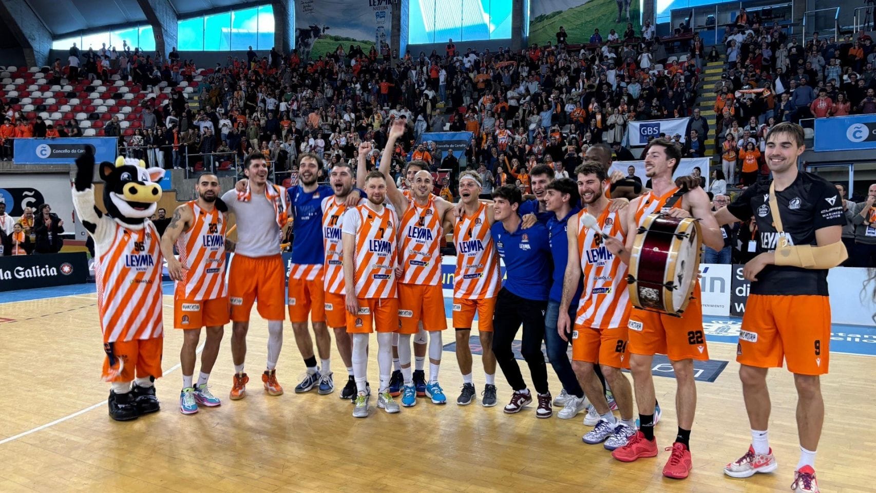 Partido Basquet Coruna